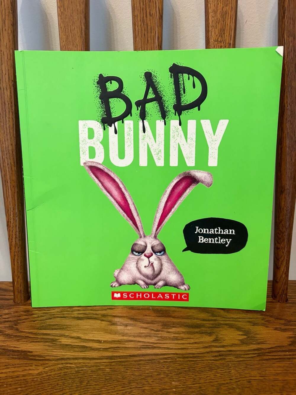 Bad Bunny by Jonathan Bentley Paperback Book Scholastic